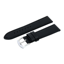  Karóra szíj, fekete színű szíj, 85+125 / 26 mm XL óraszíj