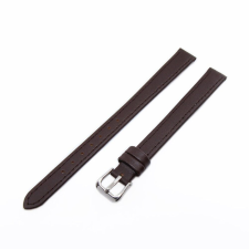  Karóra szíj,  sötétbarna ezüst, 95+135/12 mm XXL óraszíj