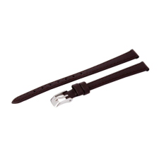  Karóra szíj, sötétbarna színű, 75+115 mm / 10 mm XL óraszíj