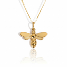 KÁRPÁTHY ékszer DIY Méhecske nyaklánc, aranyozott nyaklánc