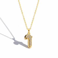 KÁRPÁTHY ékszer DIY Ünnepi Cukorpálca nyaklánc, aranyozott nyaklánc