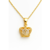 KÁRPÁTHY ékszer Korona aranyozott nyaklánc