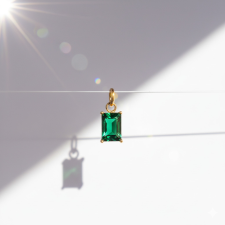 KÁRPÁTHY ékszer Május kristály charm, aranyozott egyéb ékszer