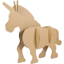 Kartent Színezhető karton játék - Színezhető karton unikornis készségfejlesztő