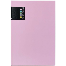 Karton P+P Pastelini A4 96 lap, lamino matt, rózsaszín füzet