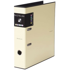 Karton P+P Pastelini A4 laminált, 7 cm sárga irattartó