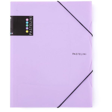 Karton P+P Pastelini sloha s gumou A4 PP fialová lefűző