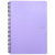 Karton P+P Pastelini Twin wire A4 PP lila