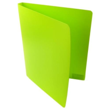 Karton PP Gyűrűskönyv A/4 PP 20mm 4 gyűrű lime irodalom