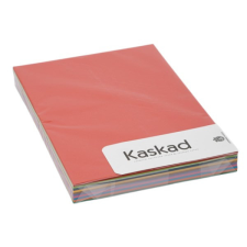 Kaskad Dekorációs karton KASKAD Lessebo Colours A/4 225 gr élénk vegyes színek 10x10 ív/csomag kreatív papír