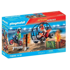 Kaskadőr show készlet action figurákkal playmobil