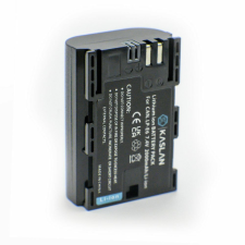 KASLAN Canon LP-E6 LP-E6N akkumulátor 2000 mAh - Canon LPE6 LPE6N digitális fényképező akkumulátor