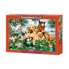  kastély nyár tettes kirakós puzzle, kirakós