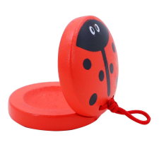  Kasztanyetta, állatfigurás - Katica fajáték