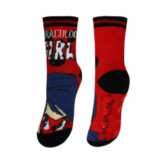 Katicabogár és Fekete Macska kalandjai Katicabogár és Fekete macska kalandjai Red Hero gyerek vastag csúszásgátlós zokni 31/34