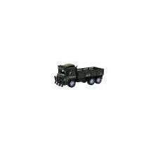  Katonai teherautó, lend., 30x15 cm zacsk. autópálya és játékautó