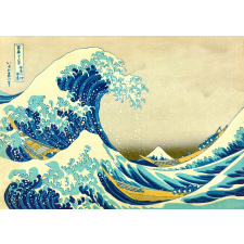 Katsushika Hokusai: Nagy hullám Kanagawa partjainál 1000 darabos puzzle puzzle, kirakós