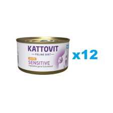 Kattovit Feline Diet Sensitive Chicken Csirke 12x85 g macskaeledel