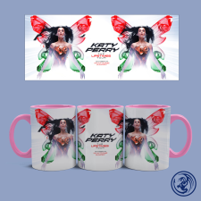  Katy Perry - The Lifetimes Tour 2025 – Budapest bögre (Rózsaszín) bögrék, csészék