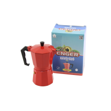  Kávéfőző 6 személyes Piros eng-244 kávéfőző