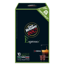 Kávékapszula CAFFÉ VERGNANO Nespresso Lungo 10 kapszula/doboz kávé