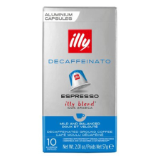 Kávékapszula ILLY Nespresso Espresso koffeinmentes 10 kapszula/doboz kávé