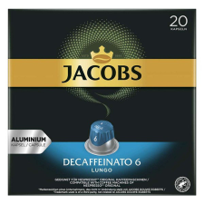 Kávékapszula JACOBS Nespresso Lungo koffeinmentes 20 kapszula/doboz kávé