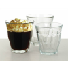 . Kávéspohár, üveg, 6db-os szett, 22cl, Retro (KHKE080)
