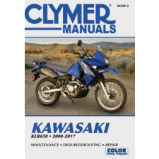  Kawasaki KLR650 Clymer Motorcycle Repair Manual – Haynes Publishing idegen nyelvű könyv