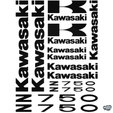 Kawasaki Z750 szett matrica matrica