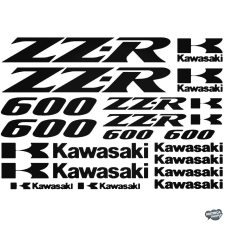  Kawasaki ZZR 600 szett matrica matrica