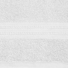  Kaya csíkos törölköző Fehér 30x50 cm lakástextília