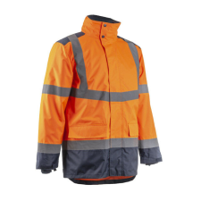 KAZAN KOMBINÁLHATÓ 4/1 HI-VIZ NARANCS ESŐKABÁT_3XL láthatósági ruházat