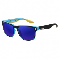 KDEAM Andover 6 napszemüveg, Black & Pattern / Blue napszemüveg