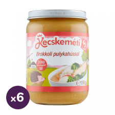 Kecskeméti brokkoli pulykahússal, 5 hó+ (6x190 g) bébiétel