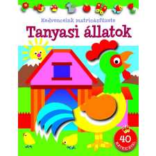  Kedvenceink matricásfüzete - Tanyasi állatok gyermek- és ifjúsági könyv
