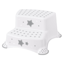  Keeeper Gyerek Fellépő dupla 40x37x21cm Max. 120kg-ig Stars Fehér bababiztonság