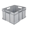 KEEEPER Keeeper Euro-box XXL Tároló doboz 54L 52x43x28cm eco Szürke