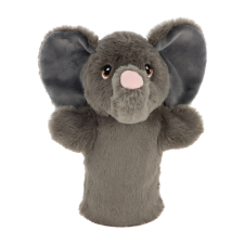 Keel Toys keeleco elefánt plüss kézbáb 27 cm plüssfigura