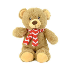  Keeleco Conker maci sállal 20cm bébiplüss