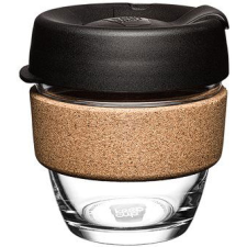  KeepCup bögre Brew Cork Black 227 ml S (BCBLA08) bögrék, csészék