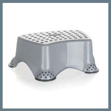  KEEPER Műanyag fellépő, 40 x 28 x 14 cm, szürke 53995119 létra és állvány