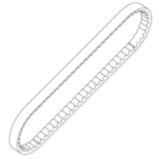 KEEWAY Vieste 125 E5 hajtásszíj Keeway Erőátviteli alkatrészek Ékszíjak egyéb motorkerékpár alkatrész