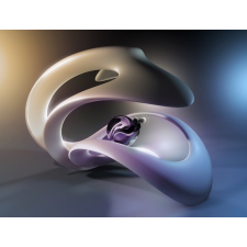  Kék Absztrakt 3D öntapadós tapéta, 350 x 200 cm tapéta, díszléc és más dekoráció