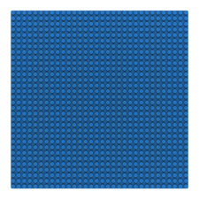 Kék építőlap 32x32 - Sluban barkácsolás, építés