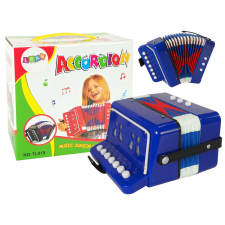 Kék harmonika gyerekeknek 9423 játékhangszer