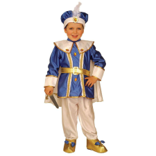 Kék király fiú jelmez 116 cm-es méretben jelmez