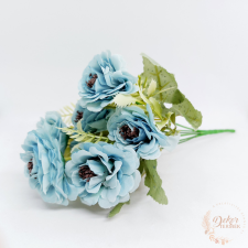  Kék színű kicsi csokor dekorációs kellék