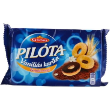  KEKSZ PILÓTA VANÍLIÁS KARIKA 150GR ÉT BEVONÓVAL csokoládé és édesség