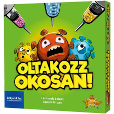 KÉKTÁRSAS Oltakozz okosan! társasjáték